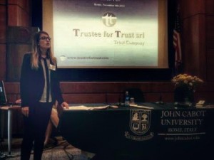 trustee for trust trustee in Italia John Cabot University 1425503_10201789555773326_1834206379_n